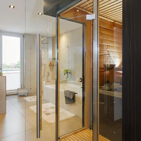 Penthaus Cityloft - Wunderschoenes Und Sehr Hochwertig Ausgestattetes Penthaus Mit Kaminofen Und Sauna - Haustiere Herzlich Willkommen